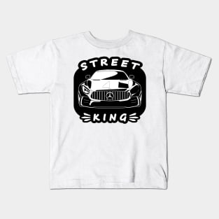 Sportscar Illustration Kids T-Shirt